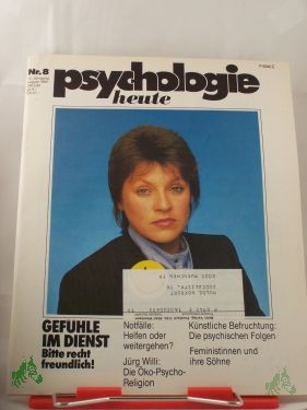 Product image 1 of the product “8/1985 Gefühle im Dienst Bitte recht freundlich ”