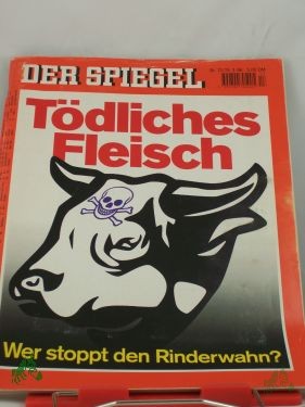 Product image 1 of the product “DER SPIEGEL 13/1996, Tödliches Schweiz, wer stoppt den Rinderwahn ”