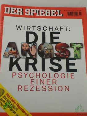 Artikelbild 1 des Artikels “DER SPIEGEL 44/2001, Wirtschaft: Die Angst Krise “