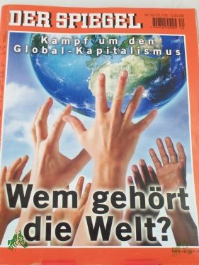 Product image 1 of the product “DER SPIEGEL 30/2001, Wem gehört die Welt ”