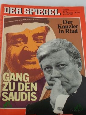 Product image 1 of the product “DER SPIEGEL 18/1981, Gang zu den Saudis ”