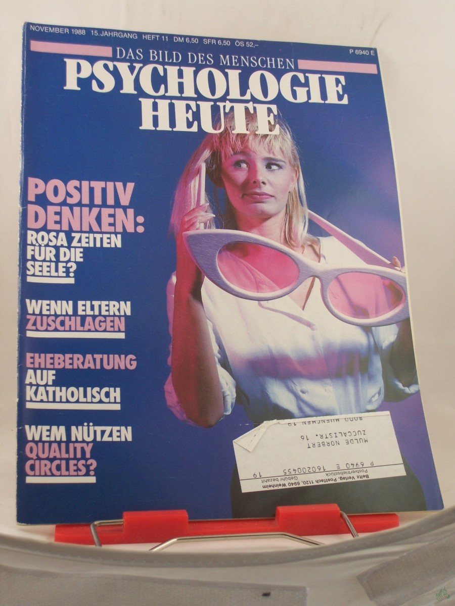 Artikelbild 1 des Artikels “11/1988, Positiv denken “