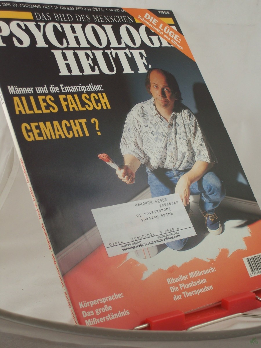 Artikelbild 1 des Artikels “10/1996, Männer und die Emanzipation “