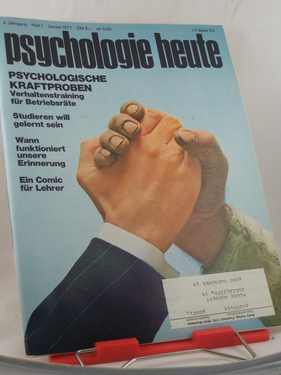 Product image 1 of the product “1/1977, Psychologische Kraftproben ”