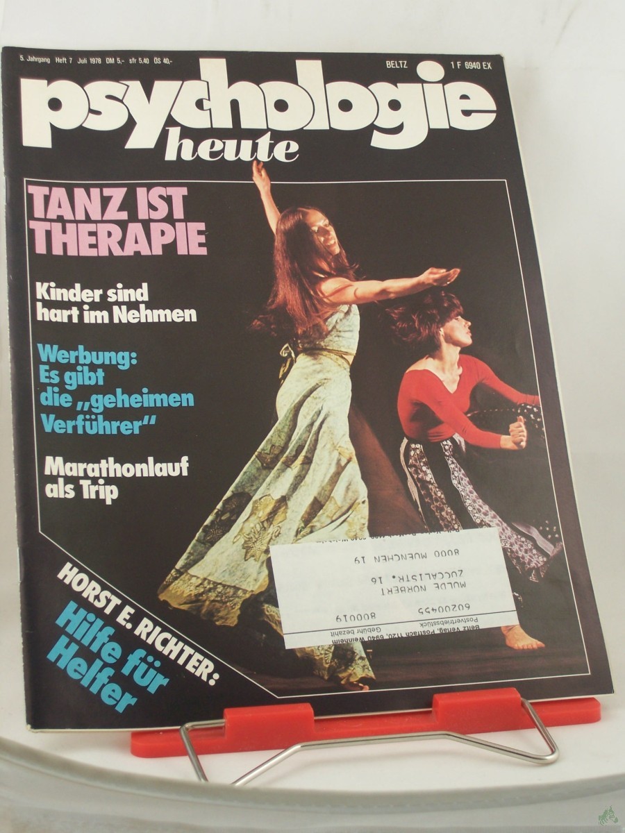 Product image 1 of the product “7/1978, Tanz ist Therapie ”