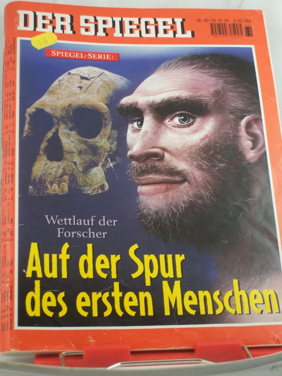 Artikelbild 1 des Artikels “42/1995, Auf der Spur des ersten Menschen “