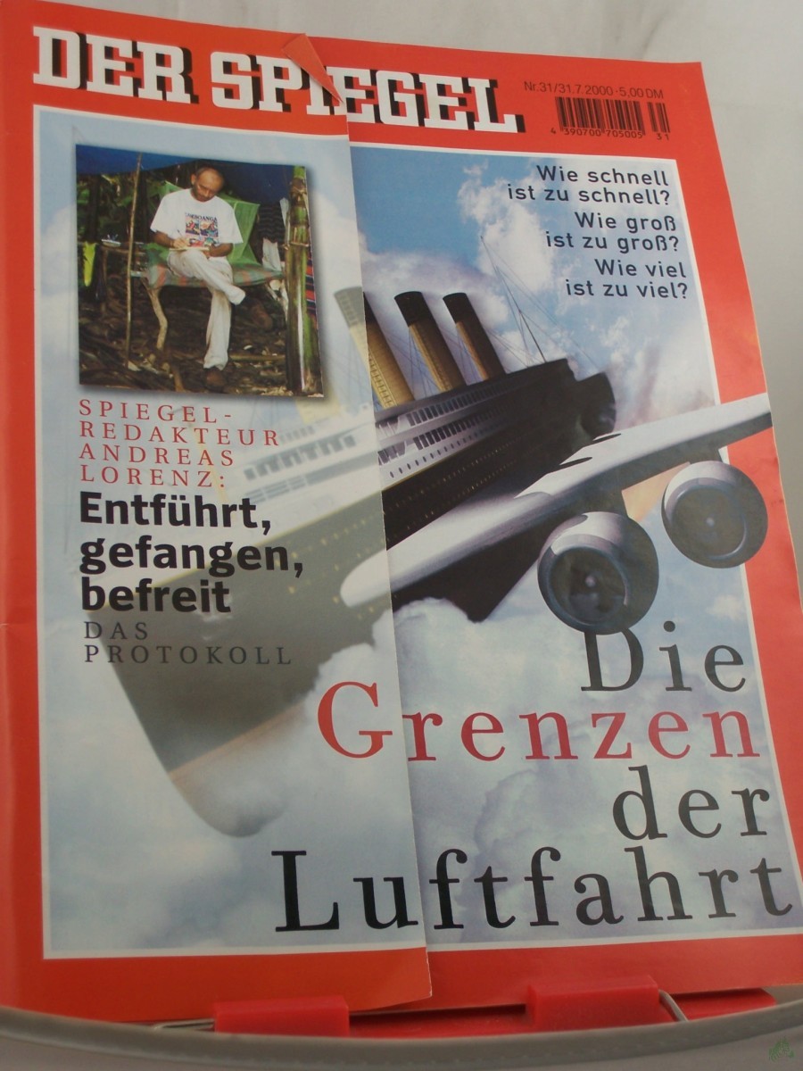 Product image 1 of the product “31/2000, Die Grenzen der Luftfahrt ”