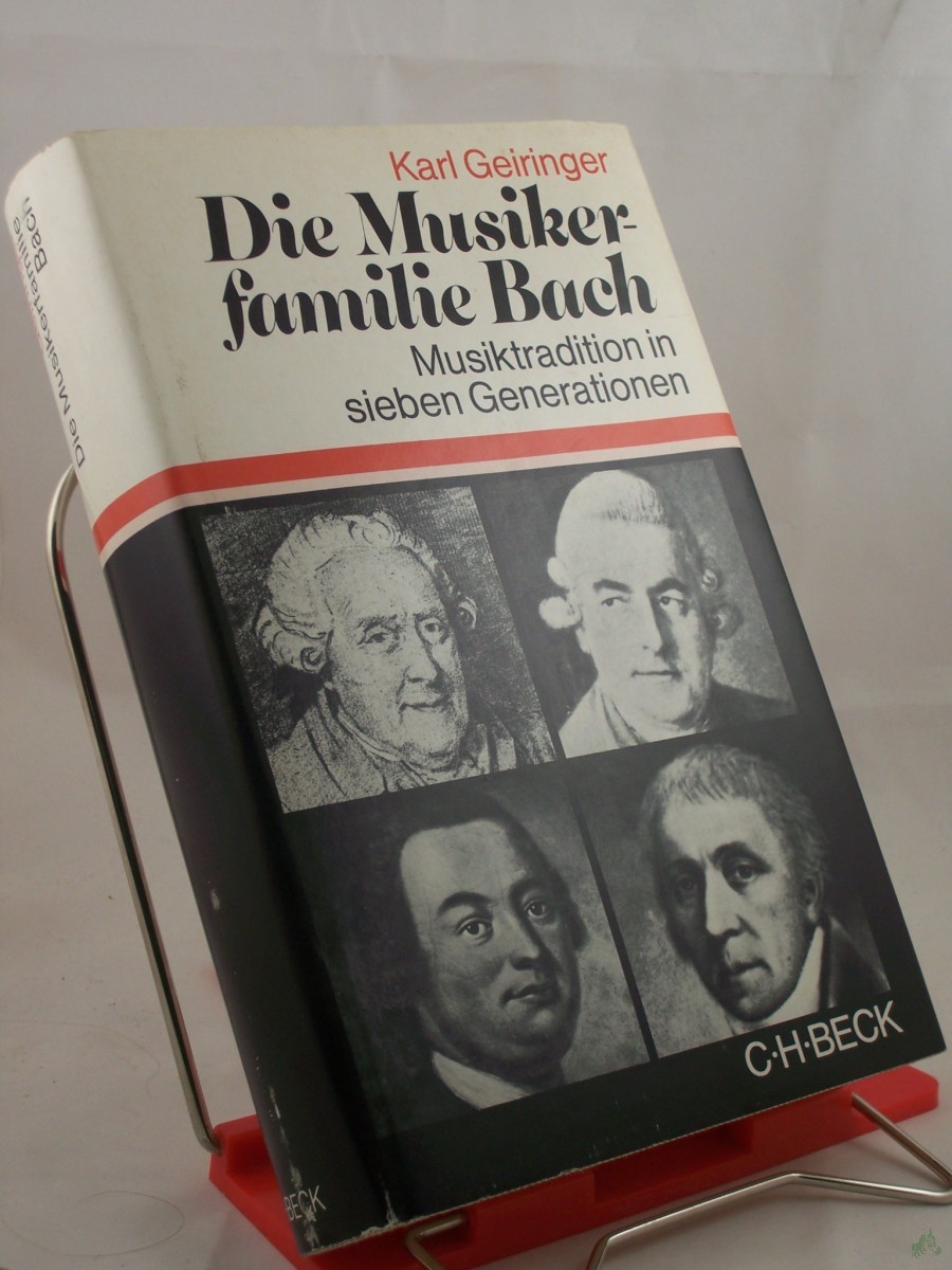 Artikelbild 1 des Artikels “Die Musikerfamilie Bach : Musiktradition in 7 Generationen / Karl Geiringer. Unter Mitarb. von Irene Geiringer “
