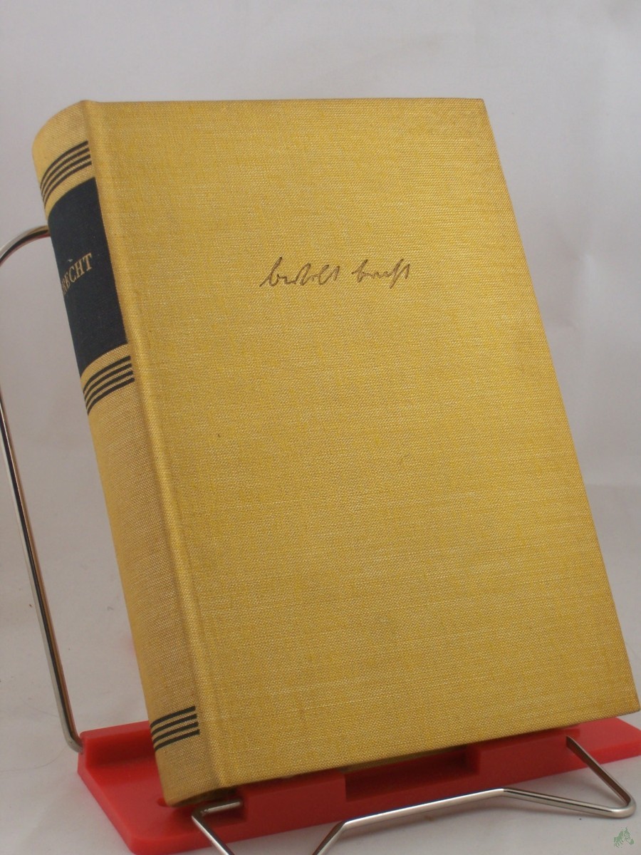 Artikelbild 1 des Artikels “Brecht : Ein Lesebuch f. unsere Zeit / Bertolt Brecht. Red.: Elisabeth Hauptmann ; Benno Slupianek “