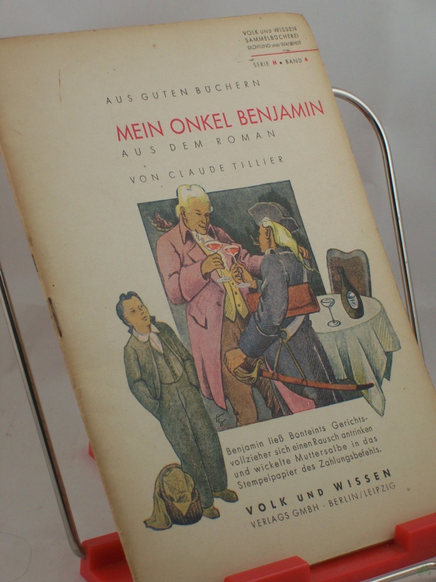 Artikelbild 1 des Artikels “Mein Onkel Benjamin : Aus dem Roman / Claude Tillier. Textill. von Heinrich Ilgenfritz “