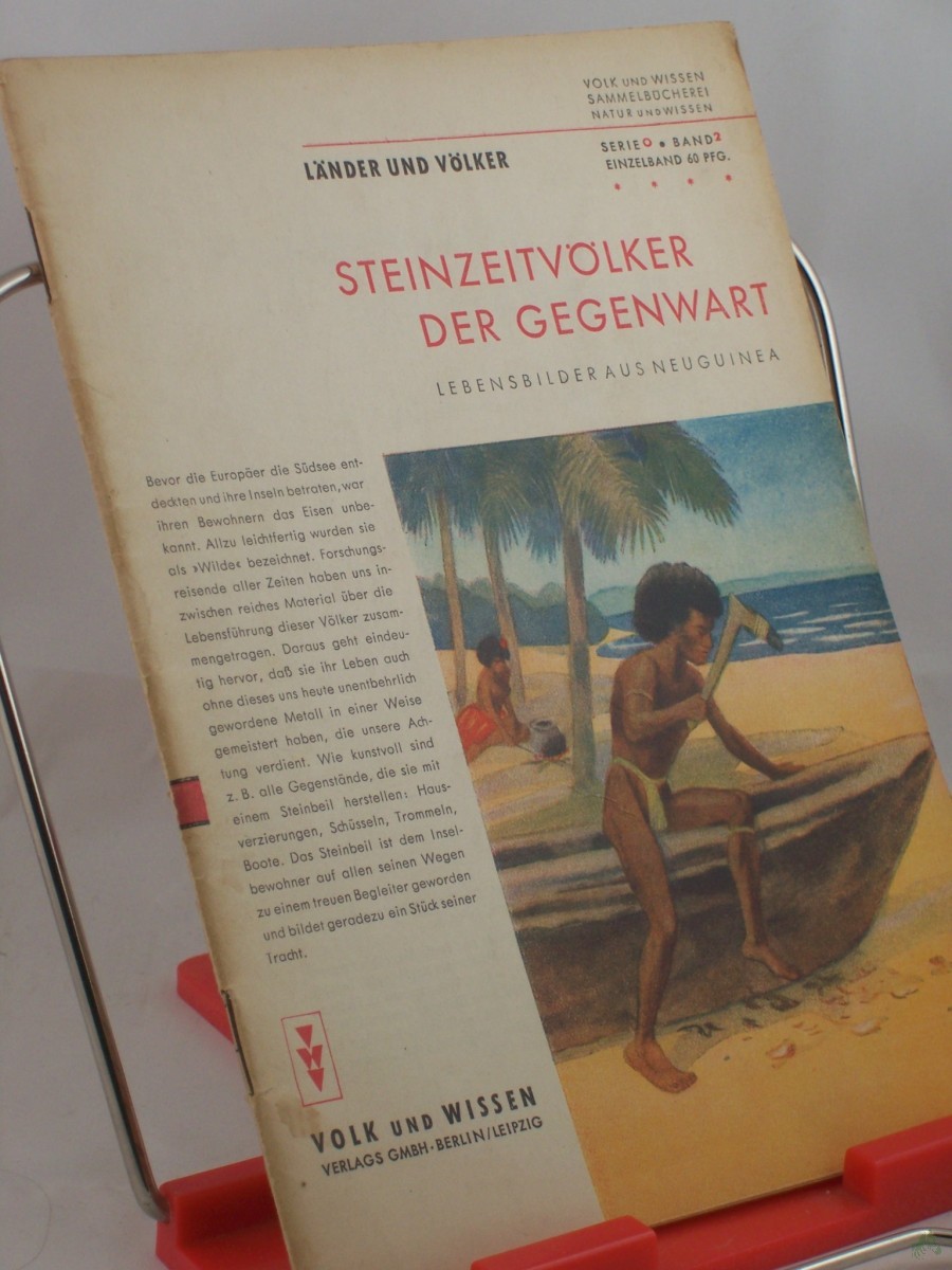 Artikelbild 1 des Artikels “Steinzeitvölker der Gegenwart : Lebensbilder aus Neuguinea (Südsee) / Hans Damm “