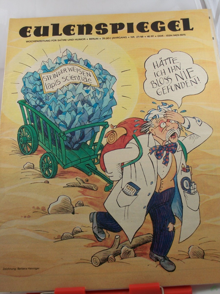 Product image 1 of the product “27/88, Umschlaggestaltung von Barbara Henniger, Peter Dittrich ”