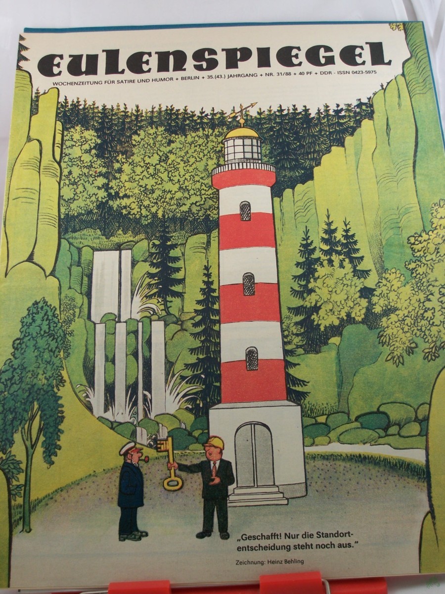 Product image 1 of the product “31/88, Umschlaggestaltung von Heinz Behling, Peter Dittrich ”