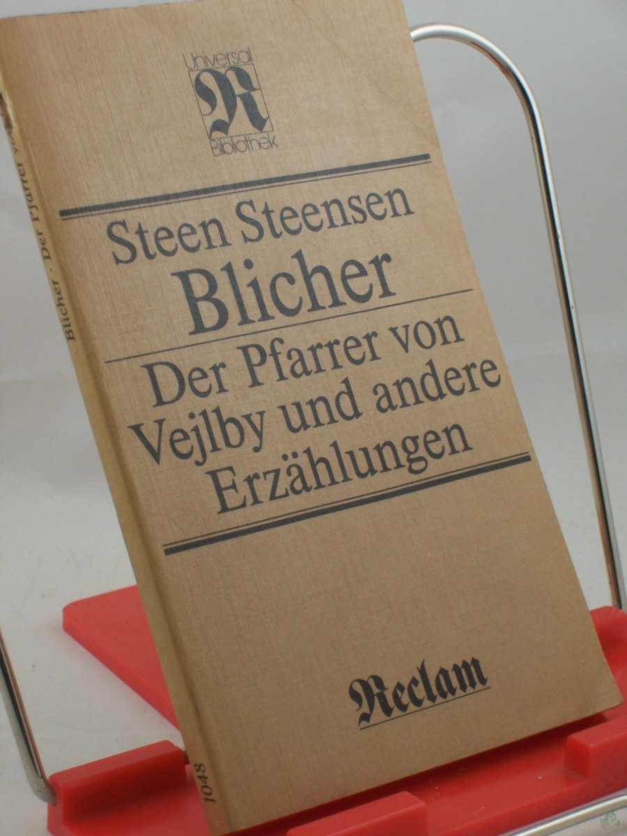 Product image 1 of the product “Der Pfarrer von Vejlby und andere Erzählungen : aus d. Dän. / Steen Steensen Blicher ”
