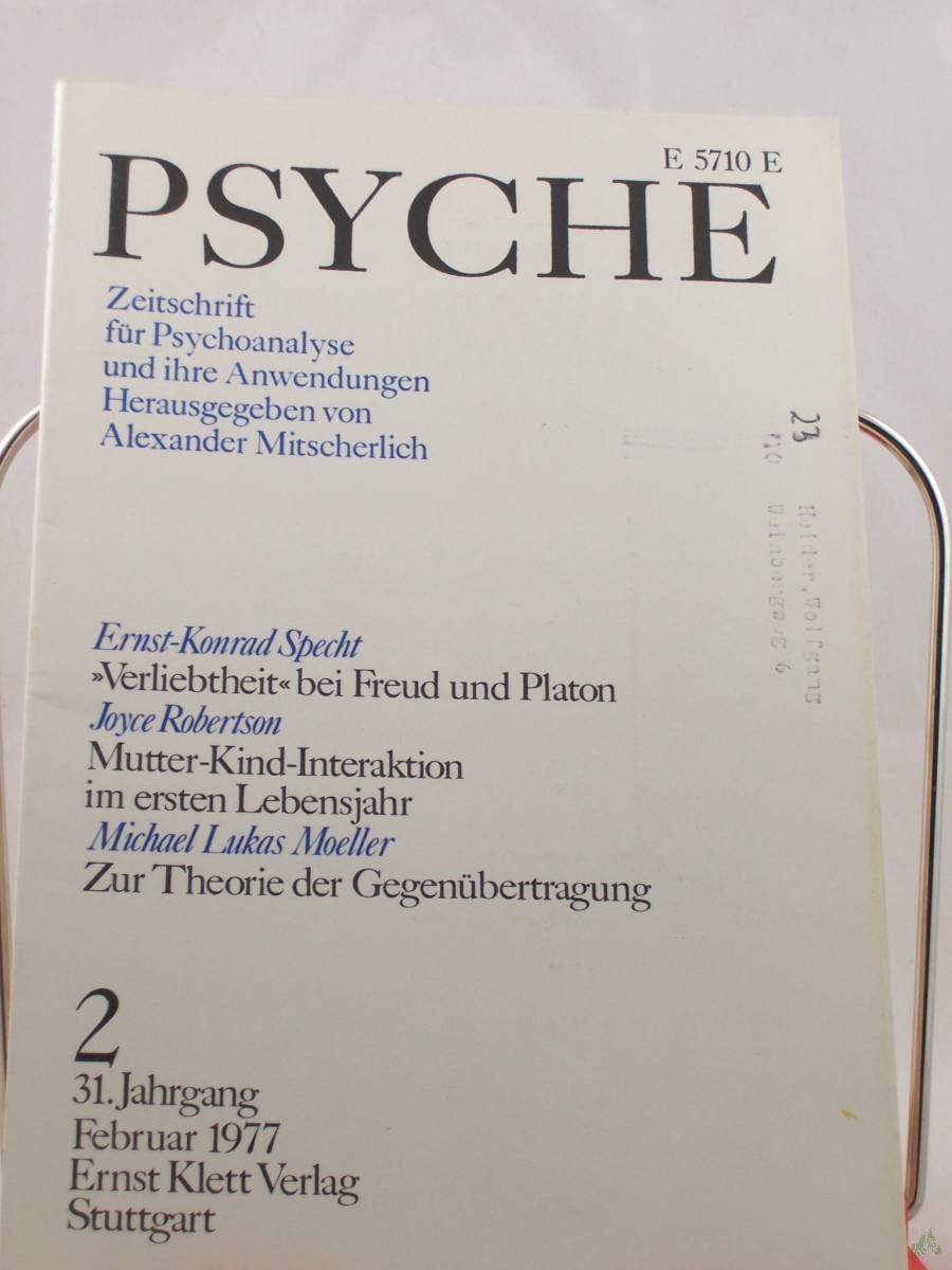 Artikelbild 1 des Artikels “2/31, 1977, Joyce Robertson -Mutter-Kind-Interaktionen im ersten Lebensjahr “