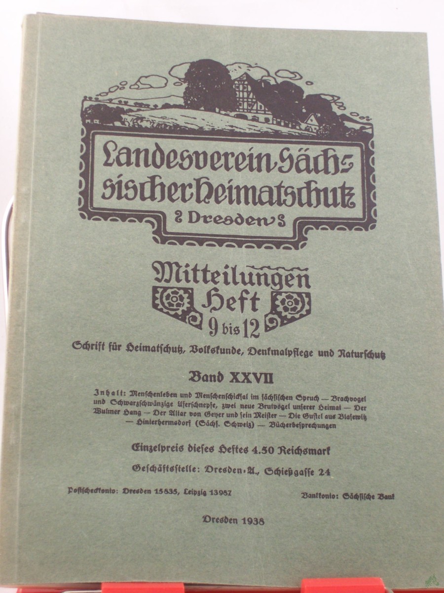 Product image 1 of the product “Mitteilungen Heft 9-12 ”