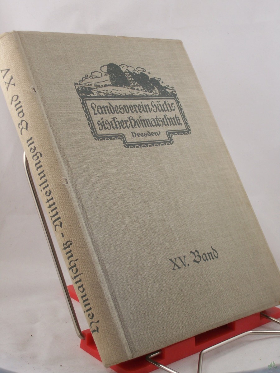Product image 1 of the product “Mitteilungen des Landesvereins Sächsischer Heimatschutz 1926 ”