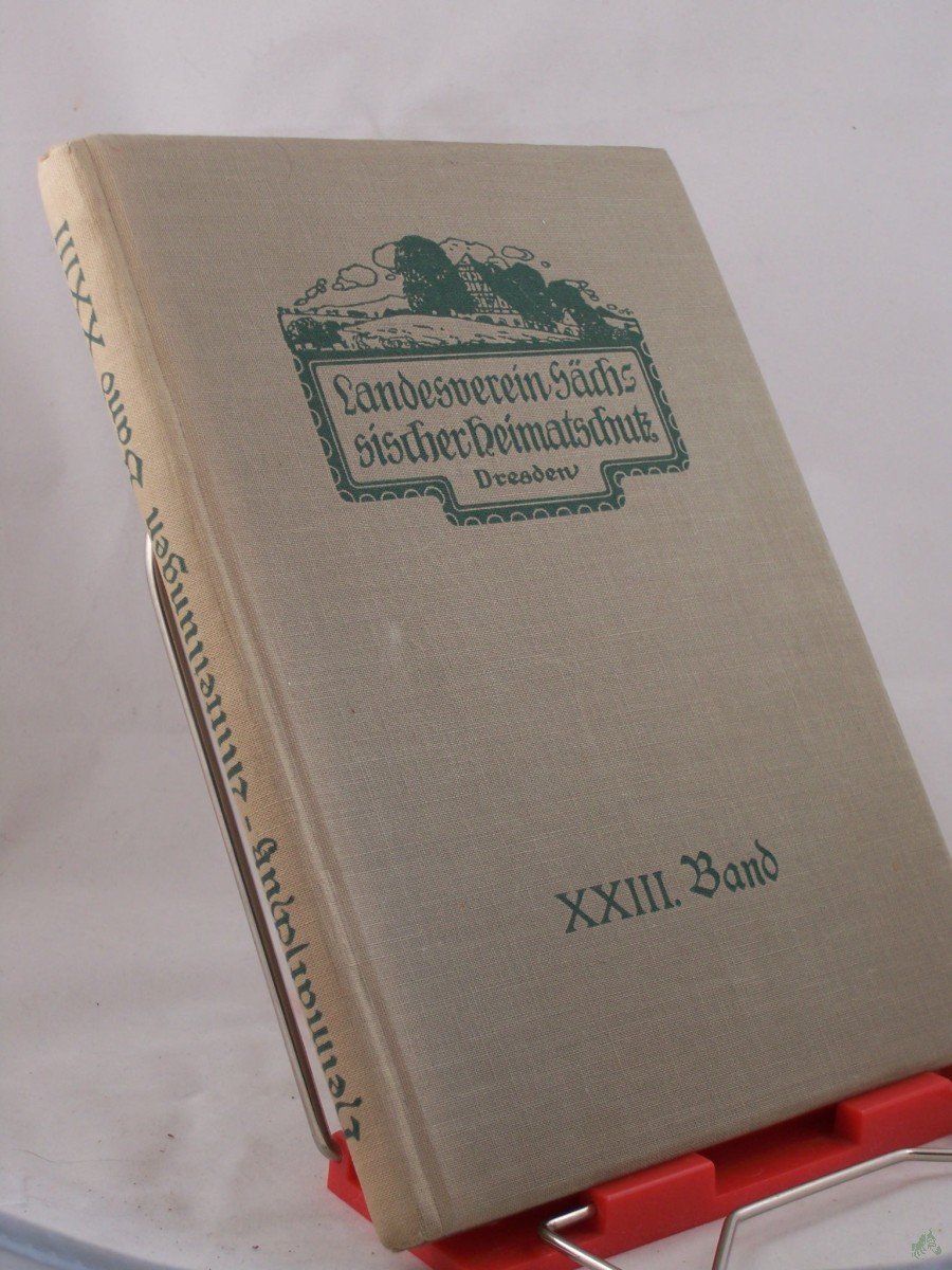Product image 1 of the product “Mitteilungen des Landesvereins Sächsischer Heimatschutz 1934 ”