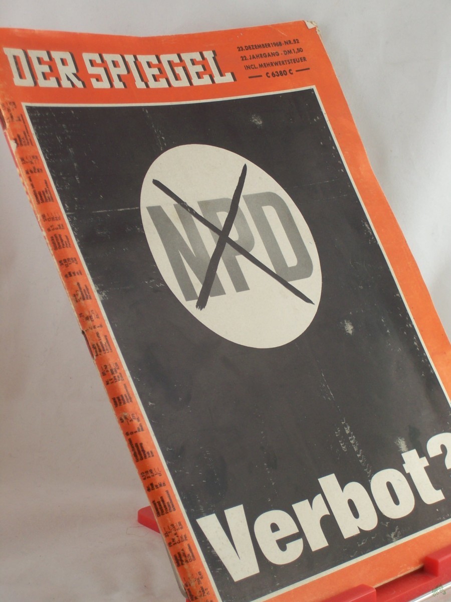 Artikelbild 1 des Artikels “52/1968, NPD Verbot “