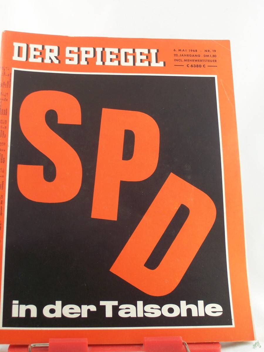 Product image 1 of the product “19/1968, SPD in der Talsohle ”