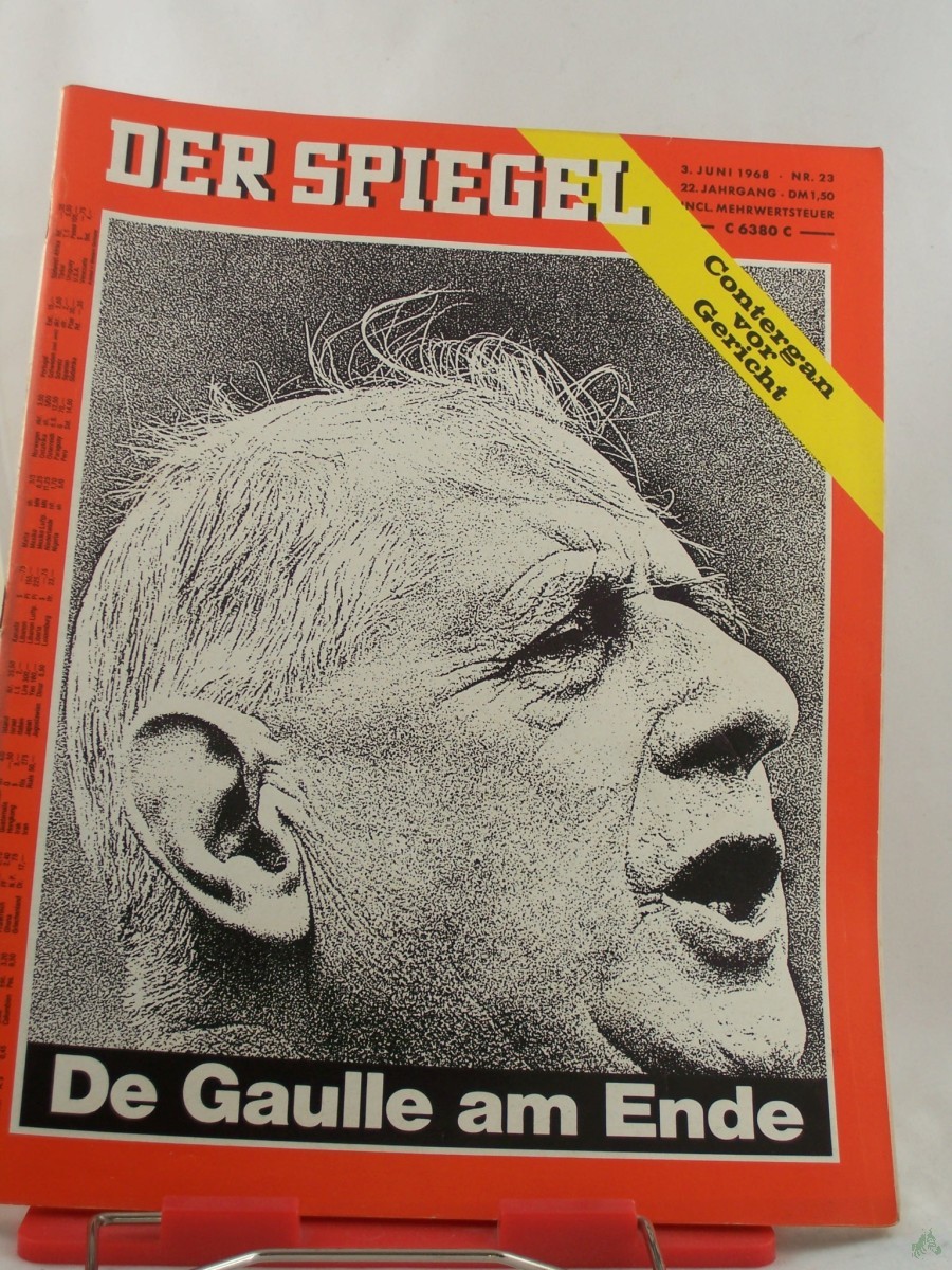 Artikelbild 1 des Artikels “23/1968, De Gaulle am Ende “