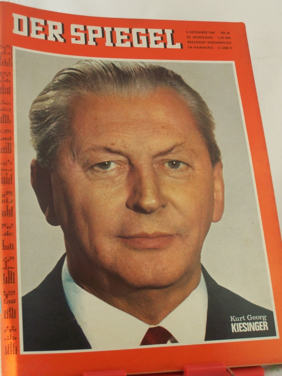 Artikelbild 1 des Artikels “50/1966, Kurt Georg Kiesinger “