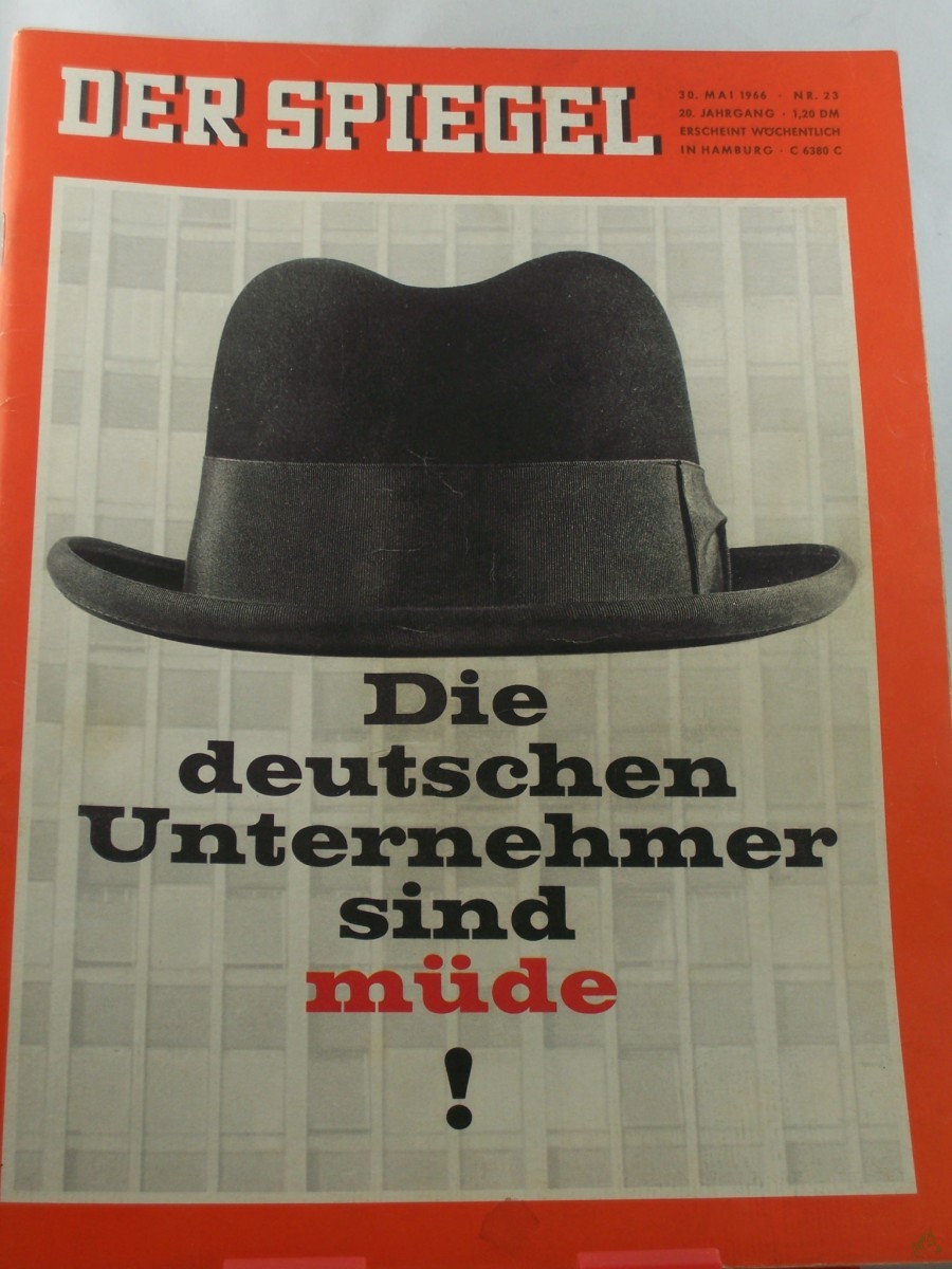 Product image 1 of the product “23/1966, Die deutschen Unternehmer sind müde! ”