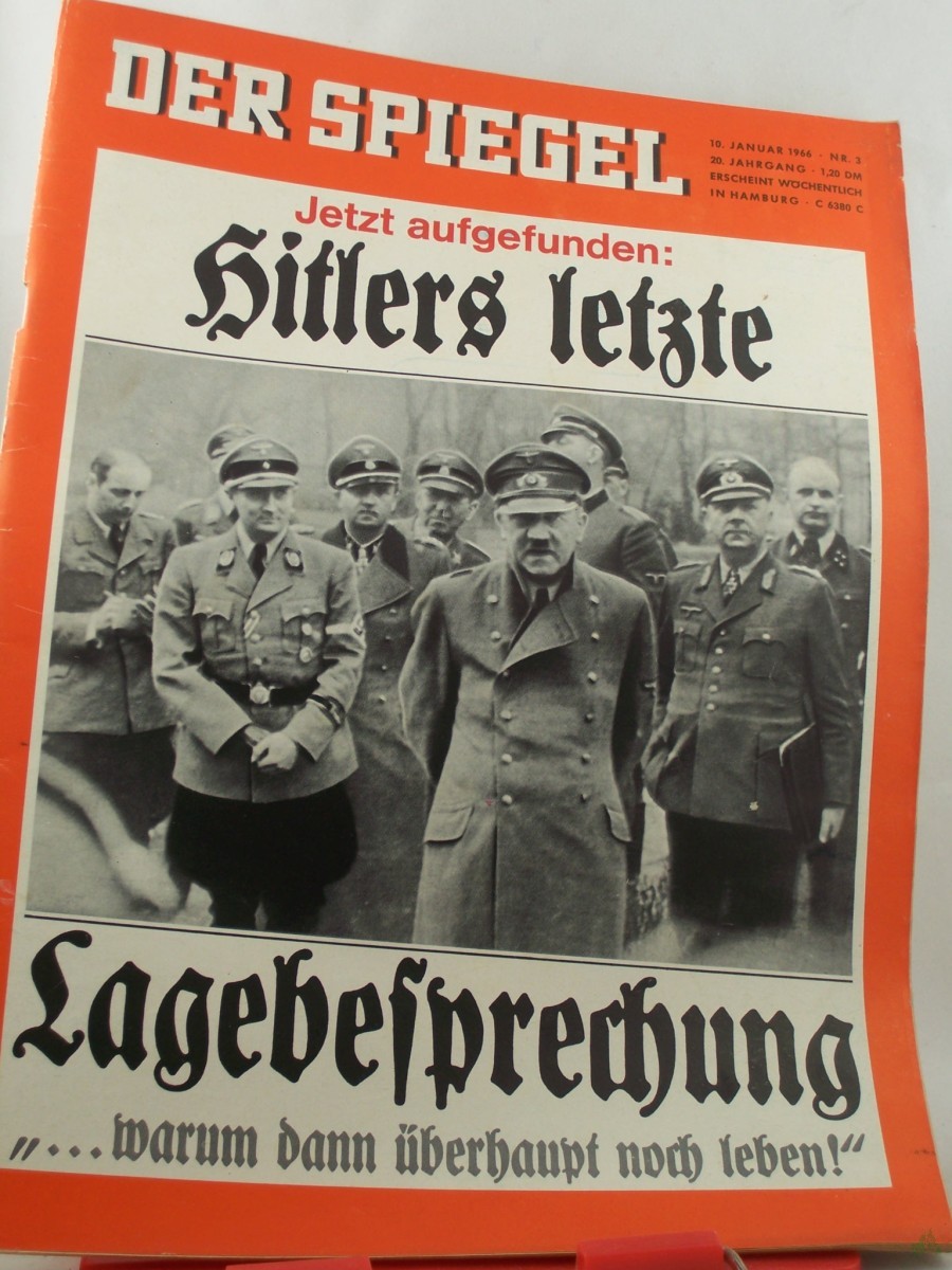 Product image 1 of the product “3/1966, Jetzt aufgefunden: Hitlers letzte Lagebesprechung ”