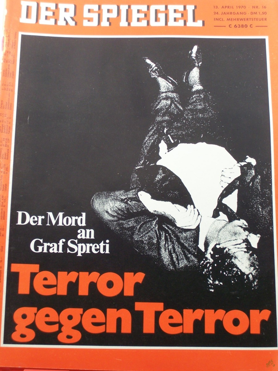 Artikelbild 1 des Artikels “16/1970, Der Mord an Graf Spreti, Terror gegen Terror “
