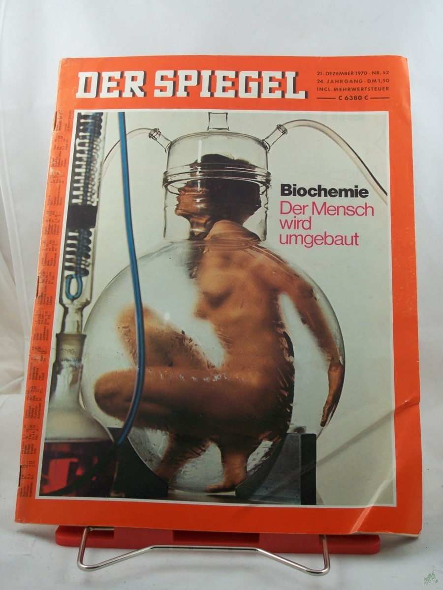 Product image 1 of the product “52/1970, Biochemie der Mensch wird umgebaut ”