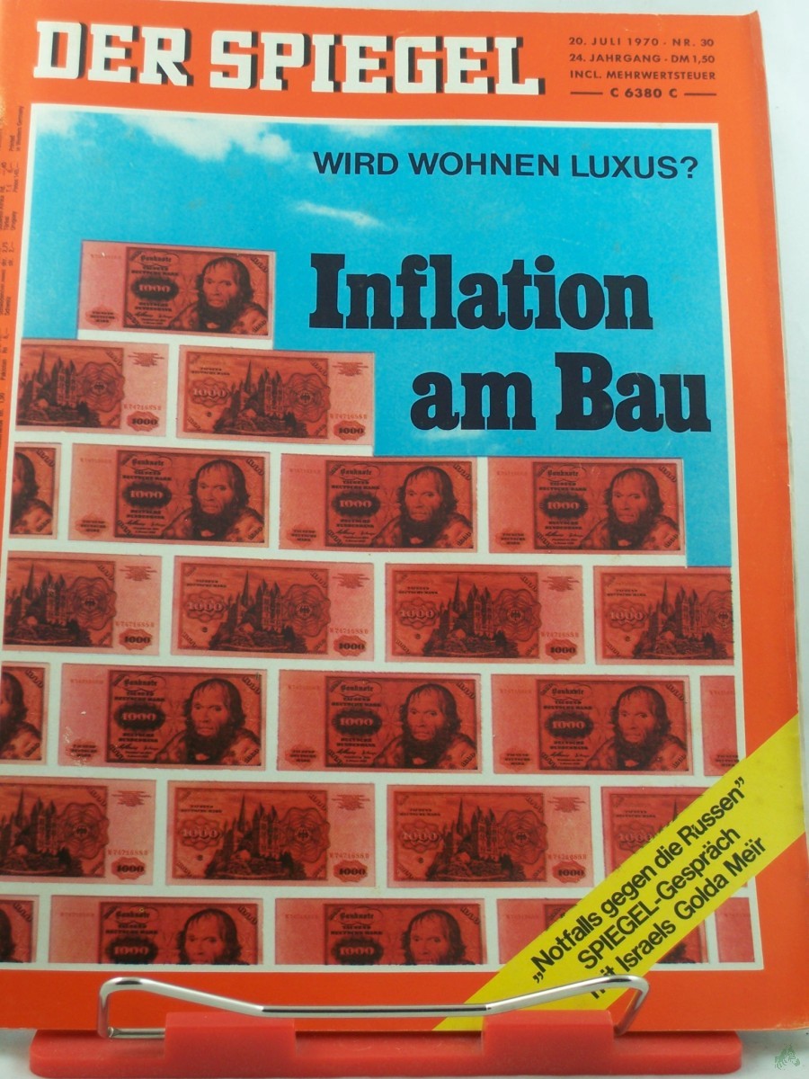 Artikelbild 1 des Artikels “30/1970, Inflation am Bau “