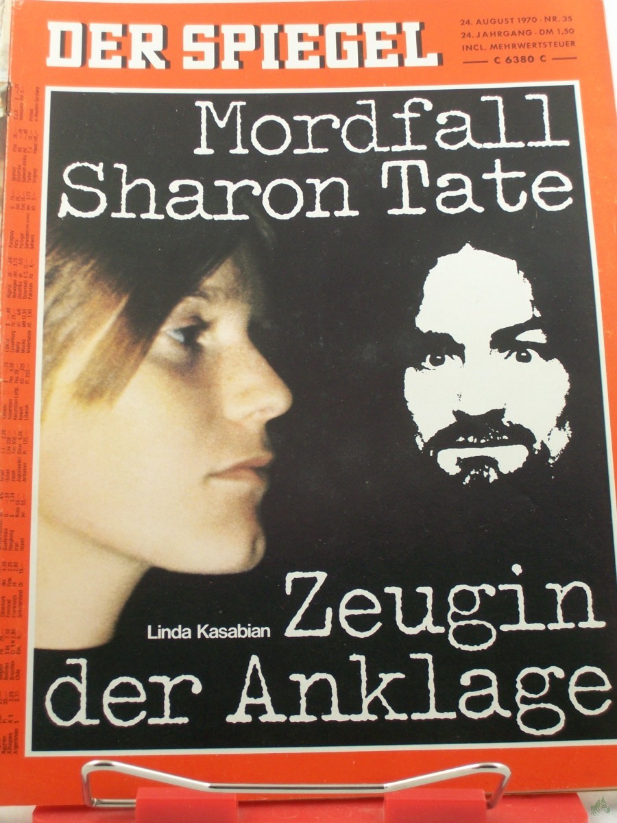 Product image 1 of the product “24/1970, Mordfall Sharon Tate, Linda Kasabian Zeugin der Anklage ”