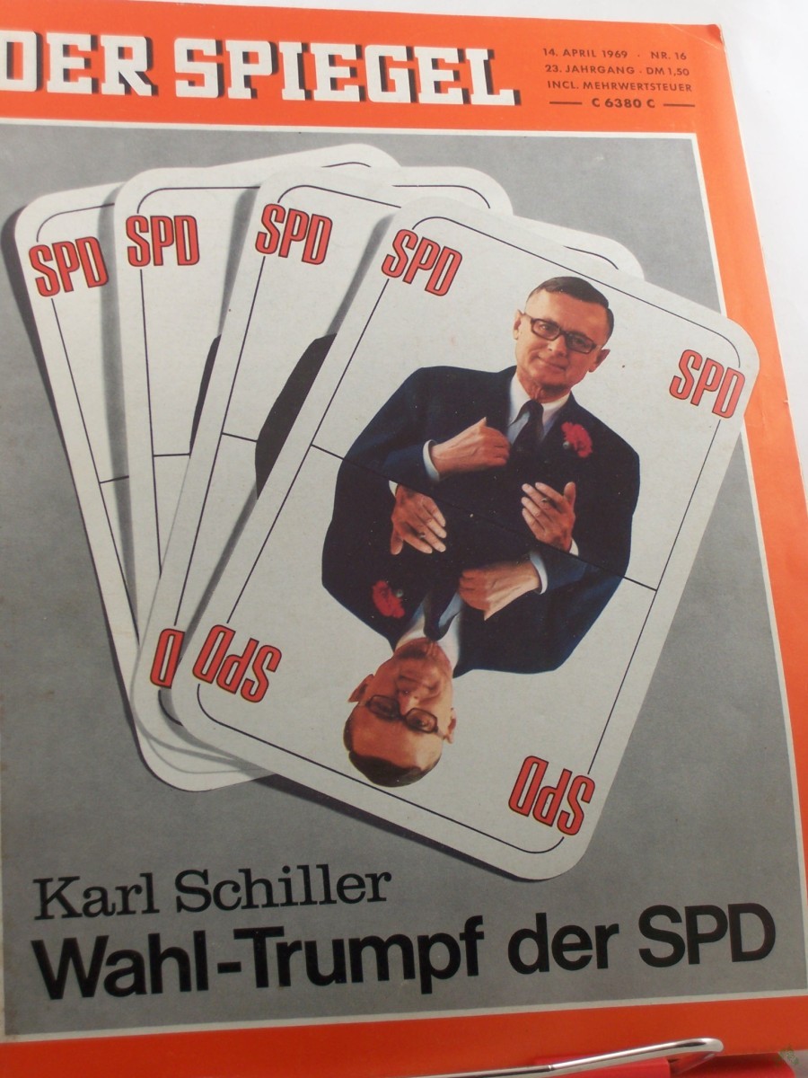 Product image 1 of the product “16/1969, Karl Schiller, Wahl Trumpf der SPD ”