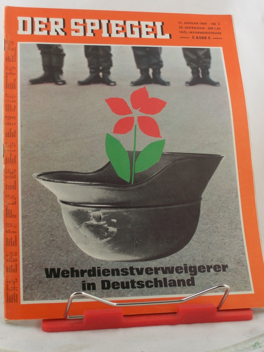 Artikelbild 1 des Artikels “3/1969, Wehrdienstverweigerer in Deutschland “