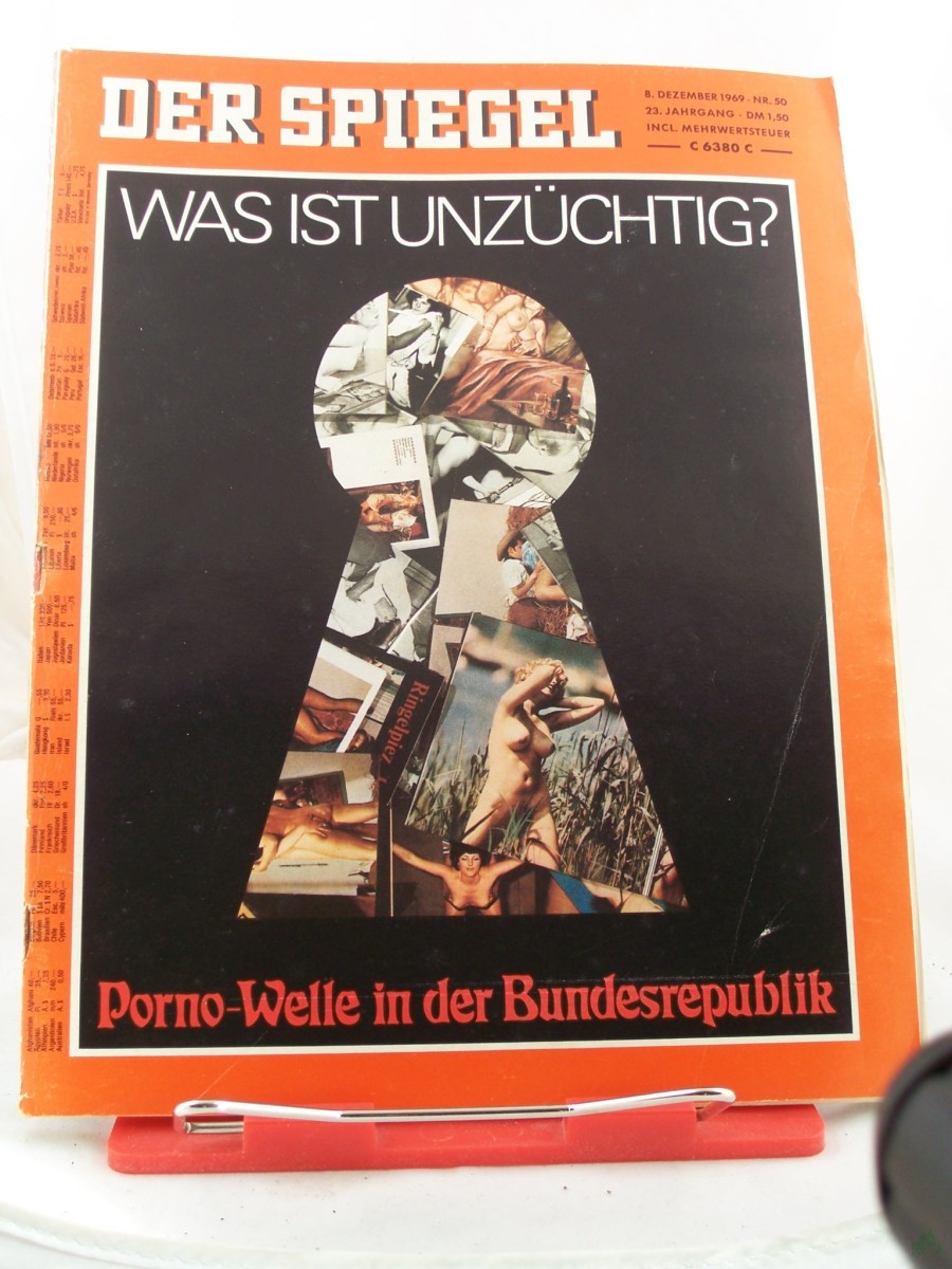Artikelbild 1 des Artikels “50/1969, Was ist unzüchtig, Porno Welle in der Bundesrepublik “
