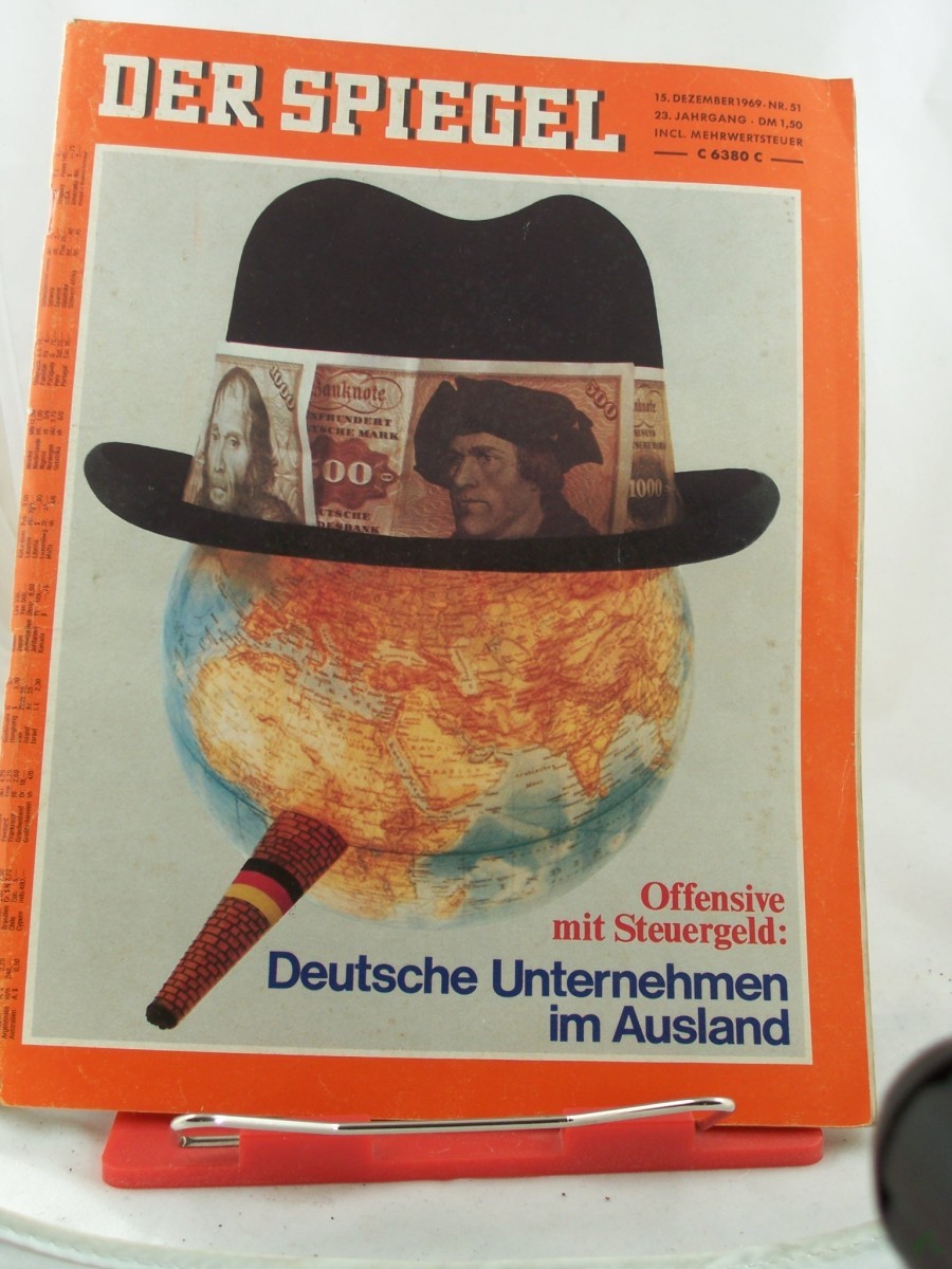 Artikelbild 1 des Artikels “51/1969, Offensive und Steuergeld, Deutsche Unternehmen im Ausland “