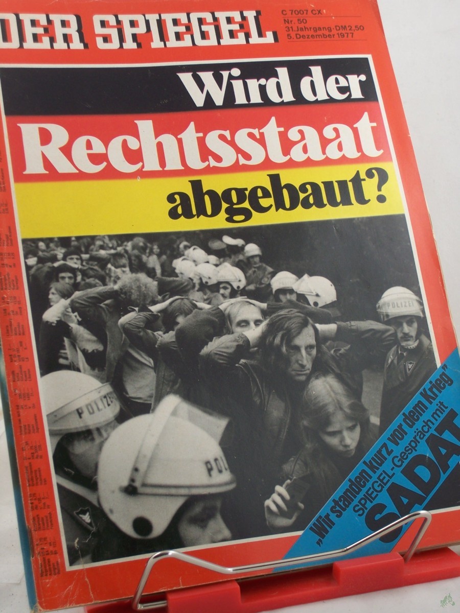 Artikelbild 1 des Artikels “50/1977, Wird der Rechtsstaat abgebaut? “