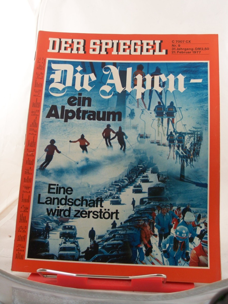 Artikelbild 1 des Artikels “9/1977, Die Alpen, ein Alptraum, eine Landschaft wird zerstört “