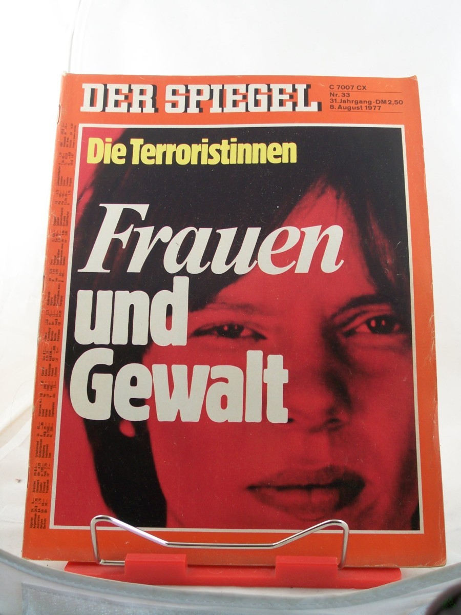Artikelbild 1 des Artikels “33/1977, Die Terroristinnen, Frauen und Gewalt “
