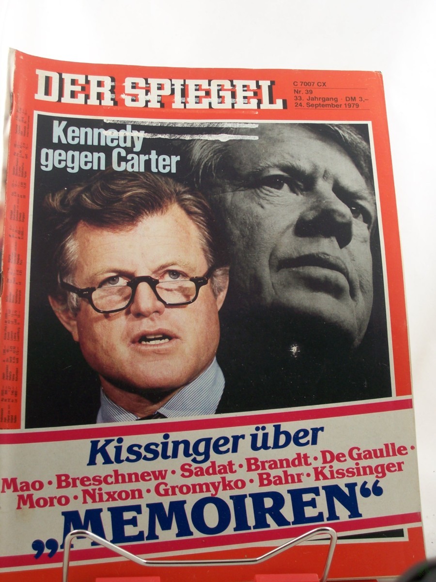 Artikelbild 1 des Artikels “39/1979, Memoiren von Kissinger, Kennedy gegen Carter “