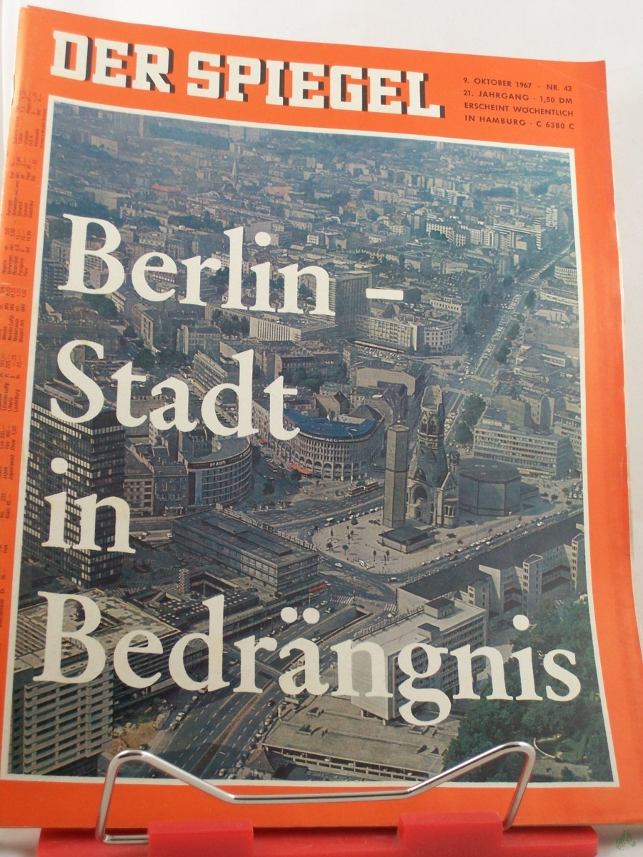 Artikelbild 1 des Artikels “42/1967, Berlin - Stadt in Bedrängnis “