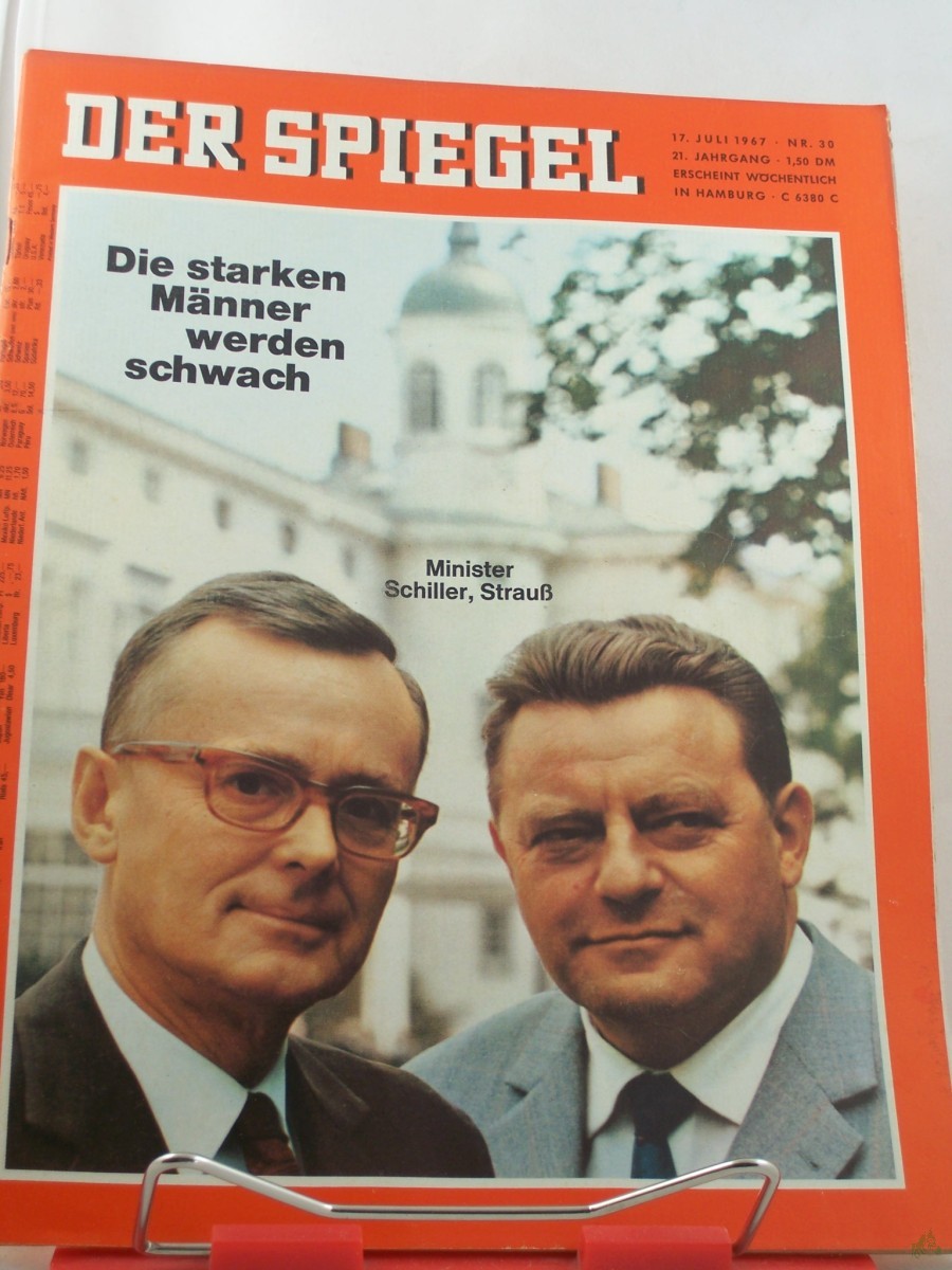 Artikelbild 1 des Artikels “30/1967, Die starken Männer werden schwach “