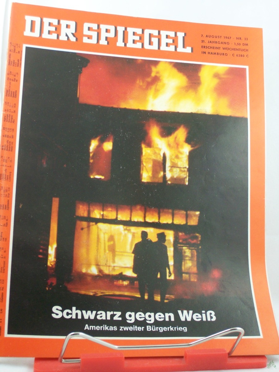 Artikelbild 1 des Artikels “33/1967, Schwarz gegen Weiß “