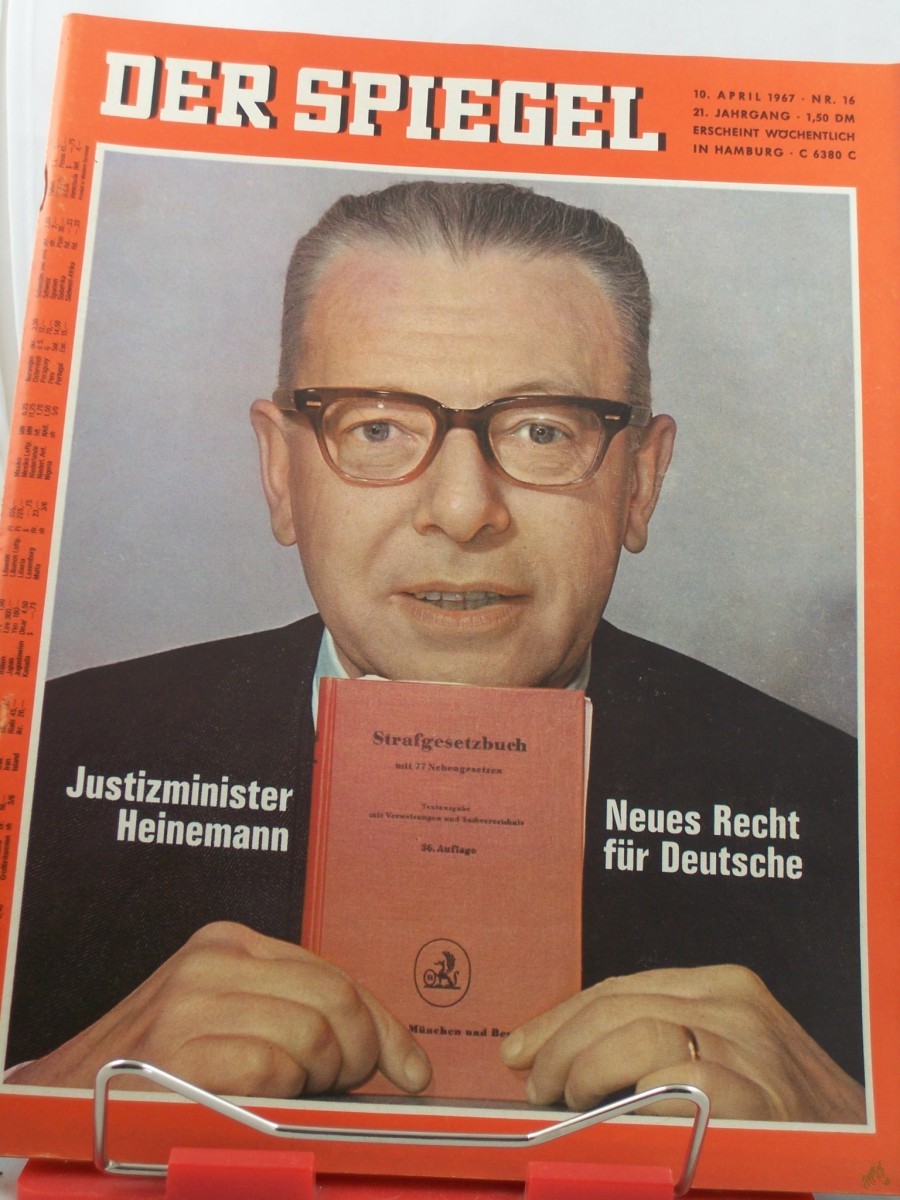Product image 1 of the product “16/1967, Neues Recht für Deutsche ”
