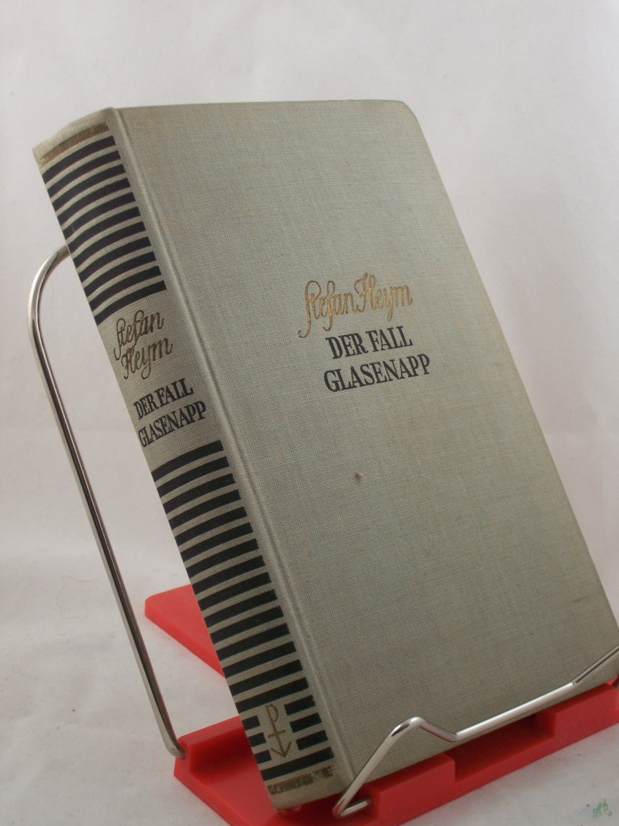 Product image 1 of the product “Der Fall Glasenapp : Roman / Stefan Heym. Vom Autor besorgte Übers. aus d. Amerikan ”