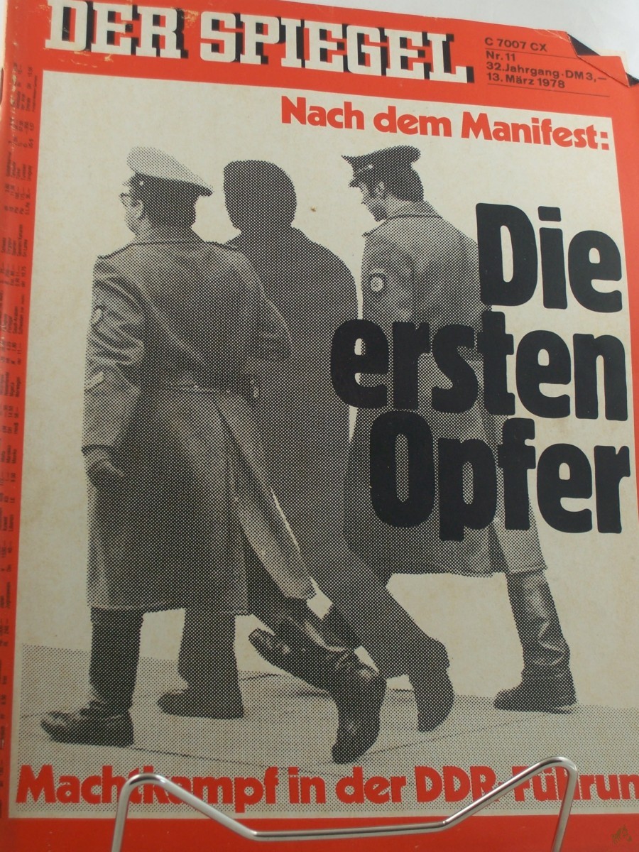 Artikelbild 1 des Artikels “11/1978, Die ersten Opfer, Machtkampf in der DDR Führung “