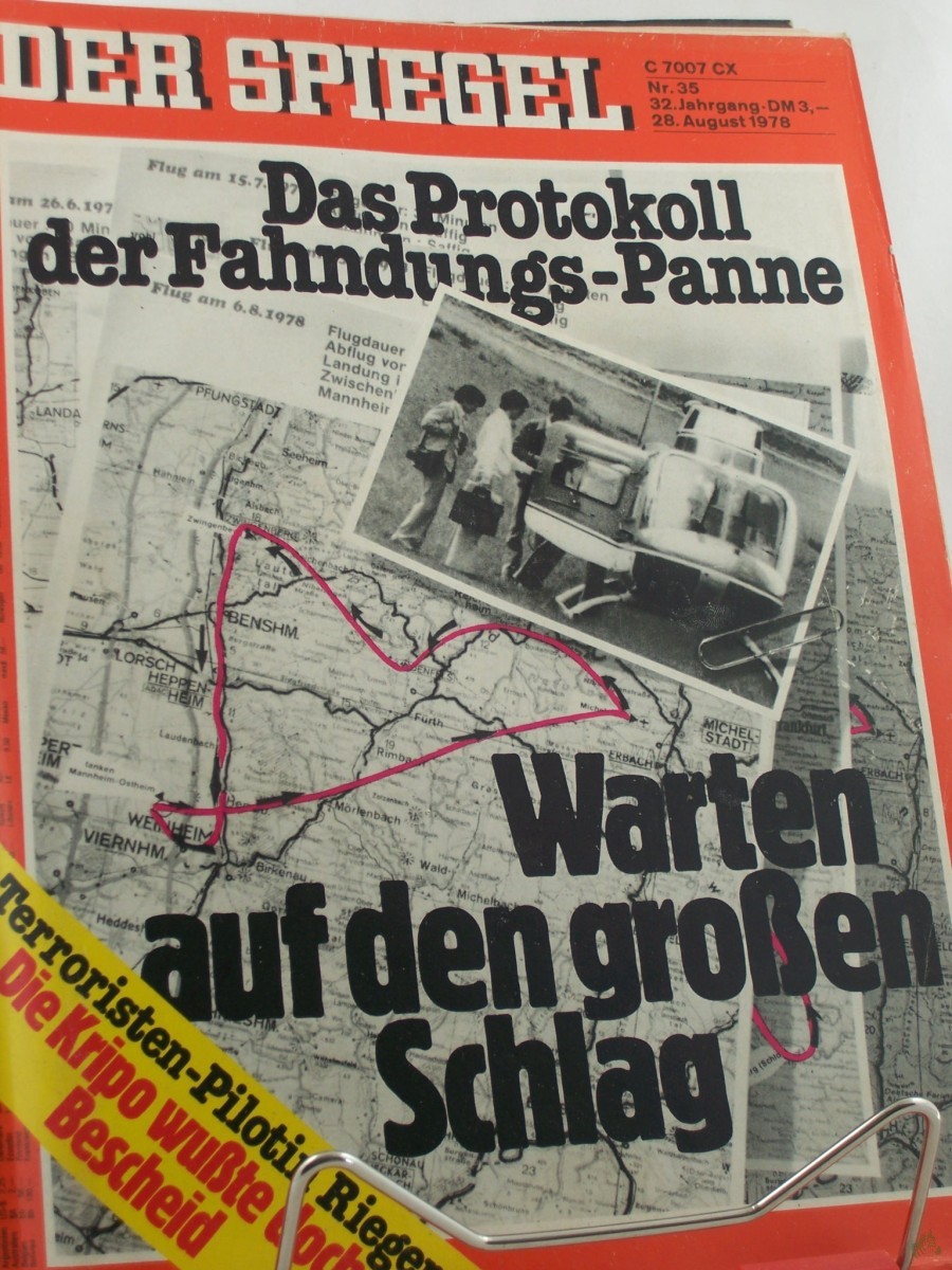 Artikelbild 1 des Artikels “35/1978, Warten auf den großen Schlag, das Protokoll der Fahndungs Panne “