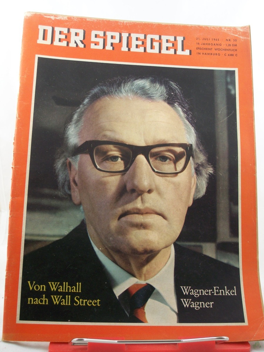 Product image 1 of the product “30/1965, Von Walhall nach Wall Street Wagner-Enkel Wagner ”