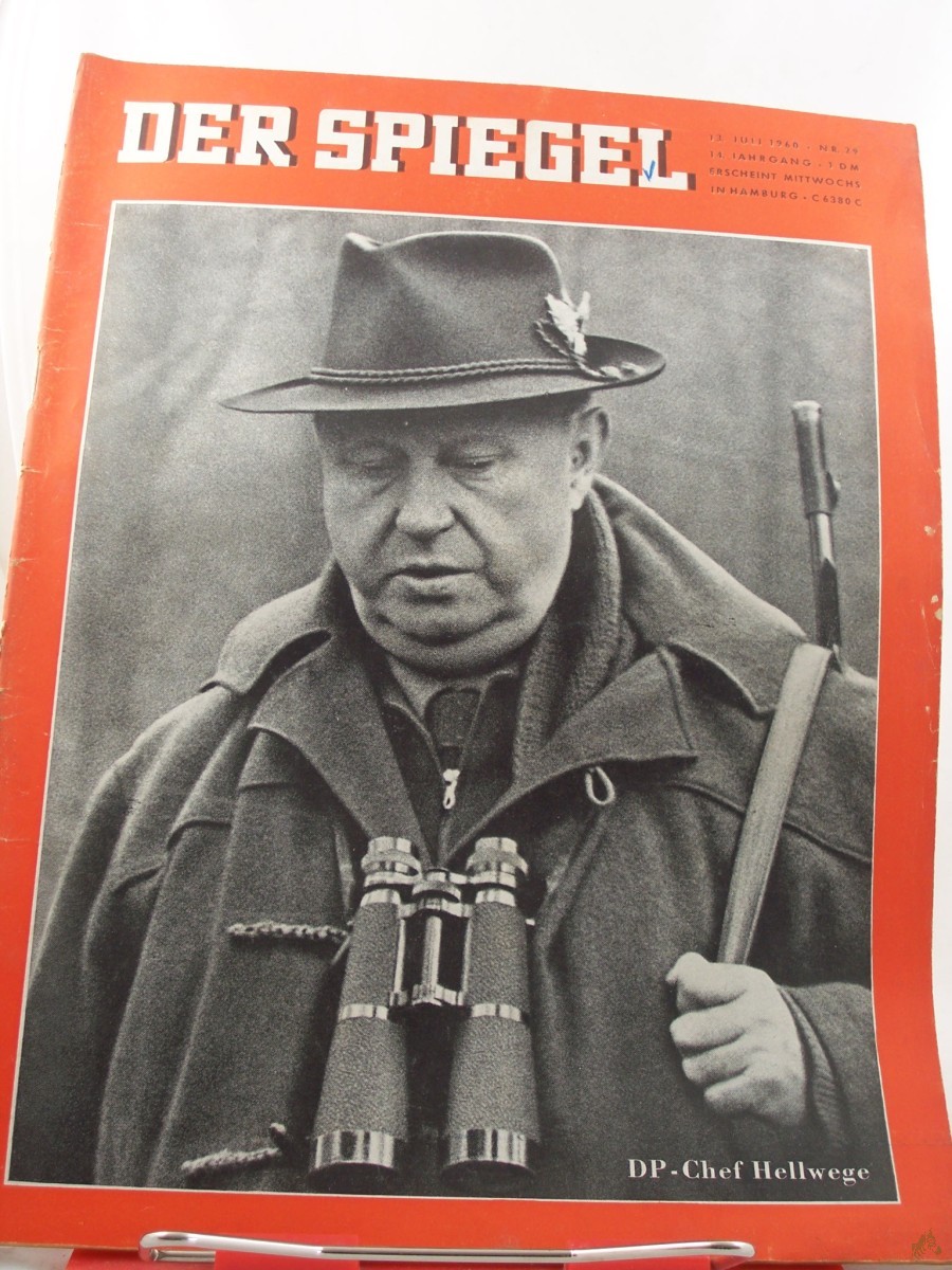 Artikelbild 1 des Artikels “29/1960, DP-Chef Hellwege “