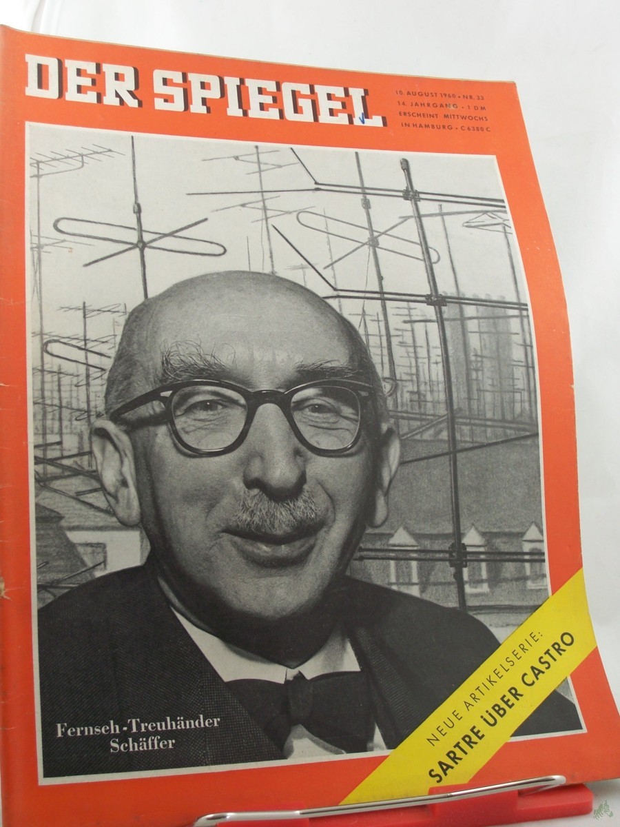 Product image 1 of the product “33/1960, Fernseh-Treuhänder Schäffer ”